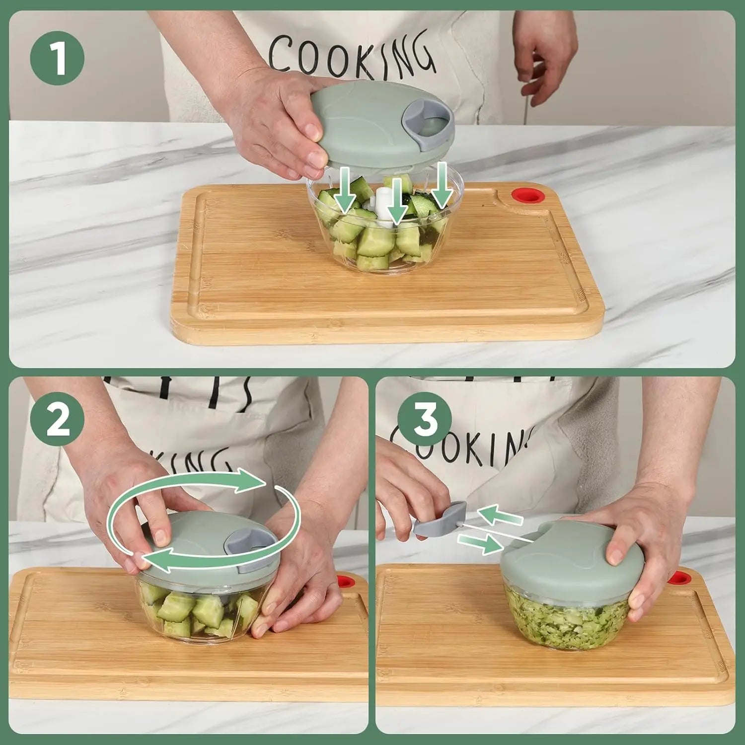 Procesador Manual de Alimentos